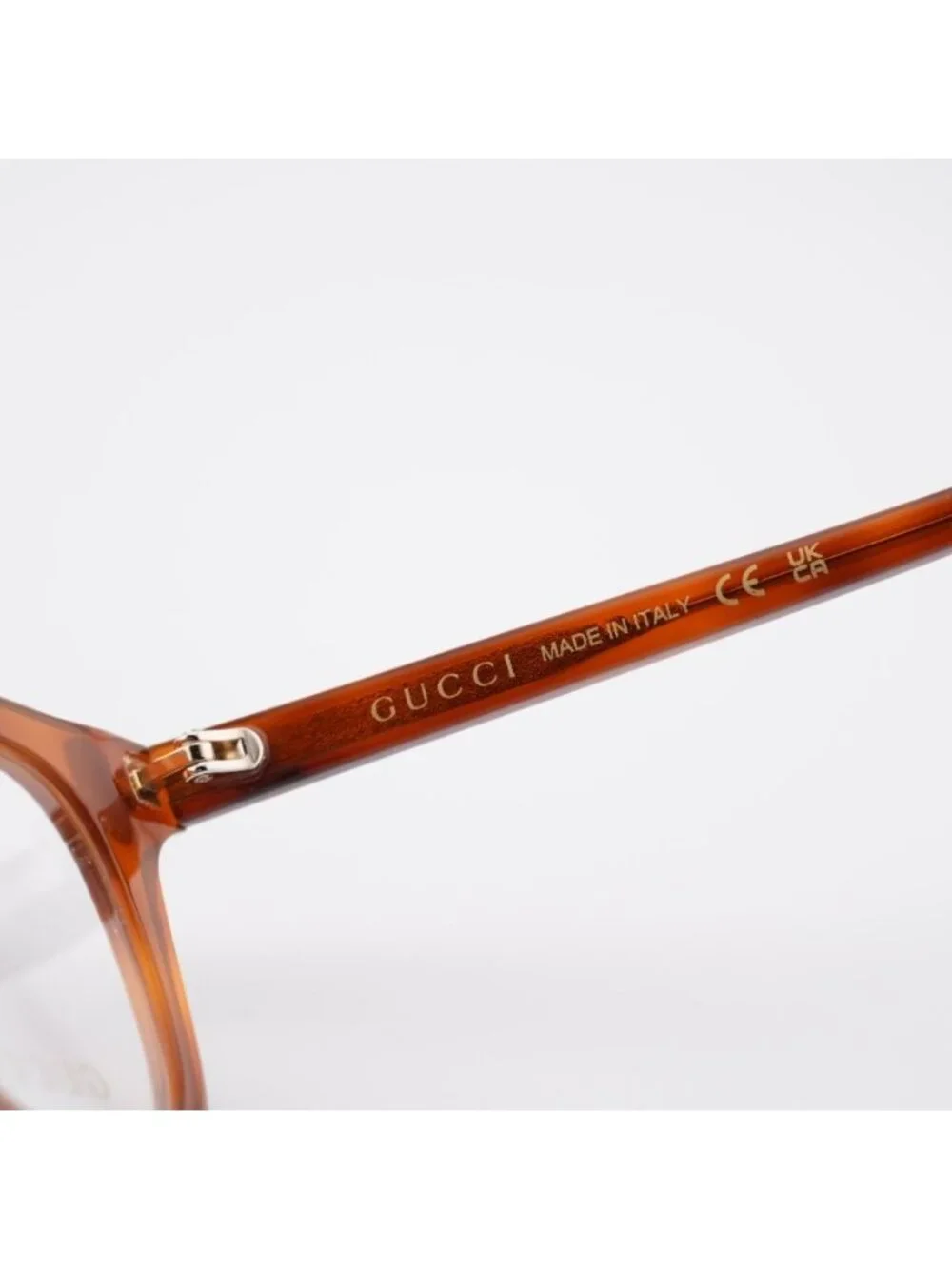 Gucci GG1945O 002 Eyeglasses Havana 50mm Cat Eye Frame